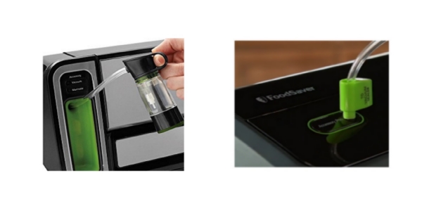 Side by side images of FoodSaver 5860 and FoodSaver FM2000 vacuum sealers.