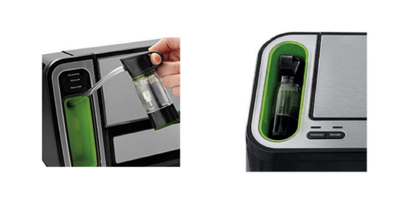 Side by side images of FoodSaver 5860 and FoodSaver V4400 vacuum sealers.