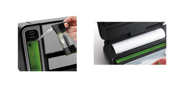 Side by side images of FoodSaver 5860 and FoodSaver VS3150 vacuum sealers.