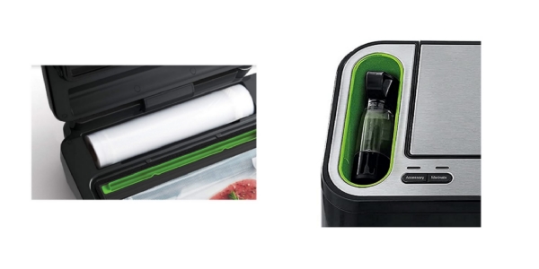 Side by side images of FoodSaver VS3150 and FoodSaver V4400 vacuum sealers.