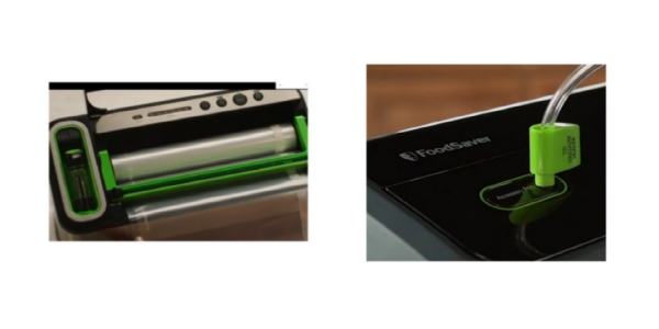 Side by side images of FoodSaver V4840 and FoodSaver FM2000 vacuum sealers.