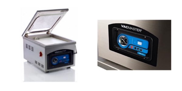 Side by side images of VacMaster VP210 and VacMaster VP320 vacuum sealers.