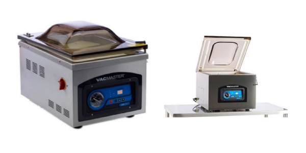 Side by side images of VacMaster VP210 and VacMaster VP320 vacuum sealers.