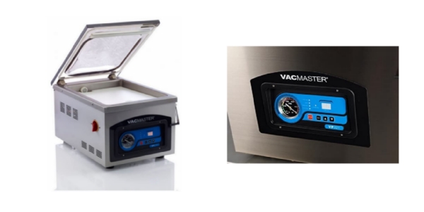 Side by side images of VacMaster VP210 and VacMaster VP321 vacuum sealers.