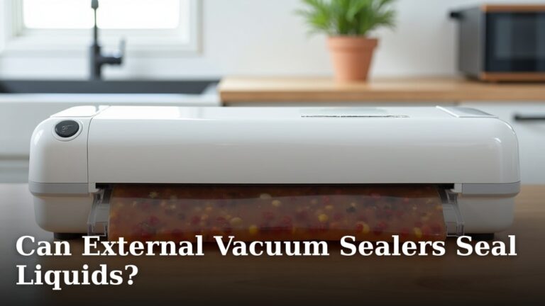 Can External Vacuum Sealers Seal Liquids?