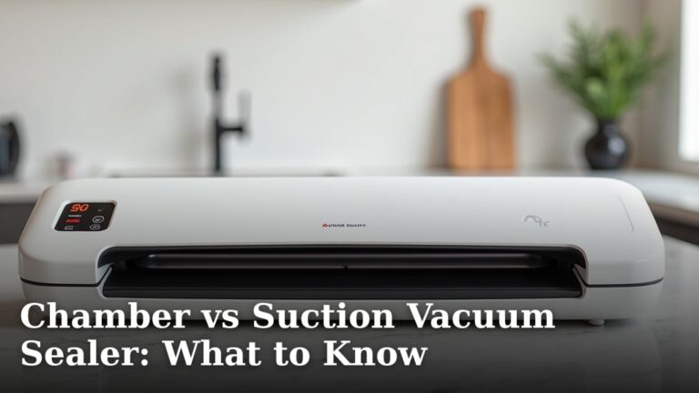 Chamber vs Suction Vacuum Sealer: What to Know