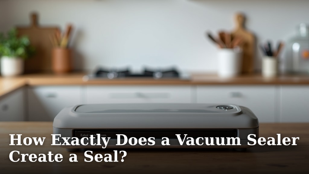 How Exactly Does a Vacuum Sealer Create a Seal?