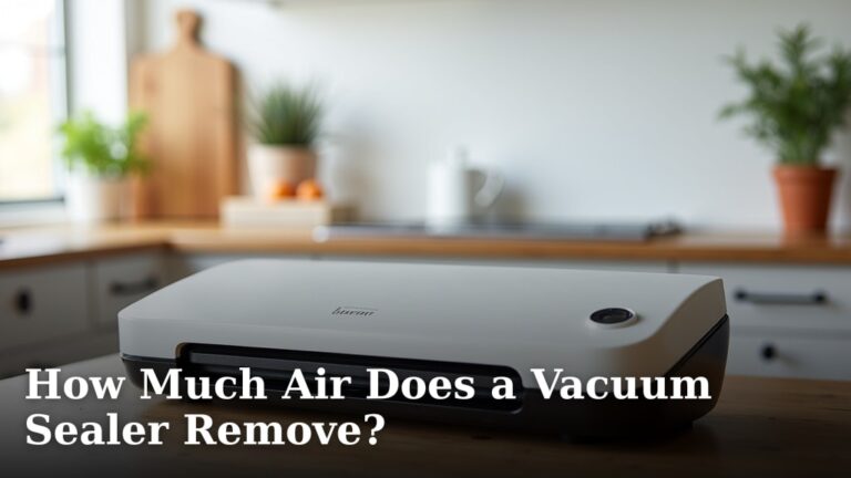 How Much Air Does a Vacuum Sealer Remove?