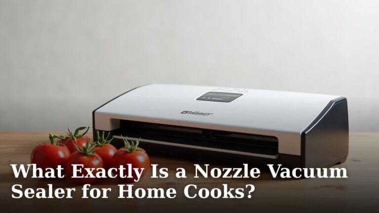 What Exactly Is a Nozzle Vacuum Sealer for Home Cooks?