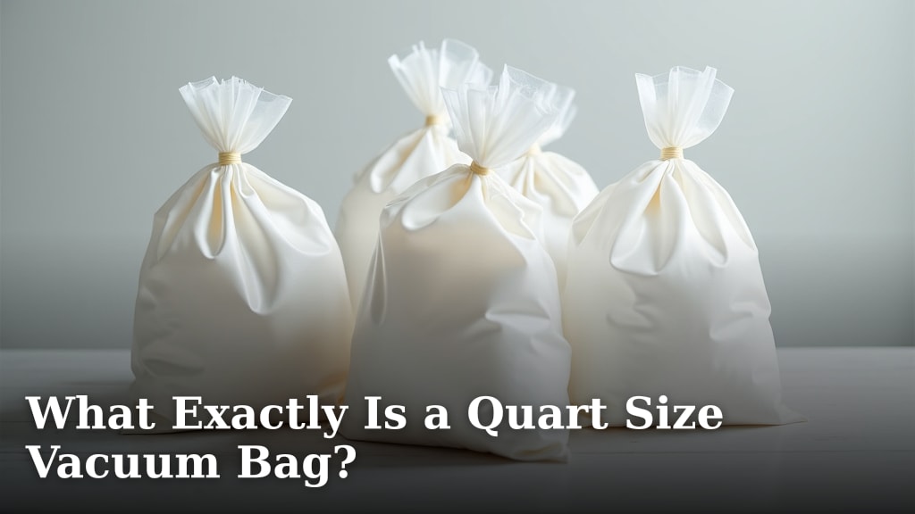 What Exactly Is a Quart Size Vacuum Bag?