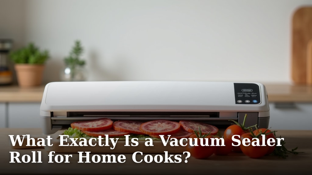 What Exactly Is a Vacuum Sealer Roll for Home Cooks?